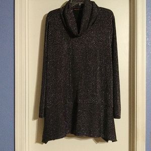 Woman's shimmery Top Tunic